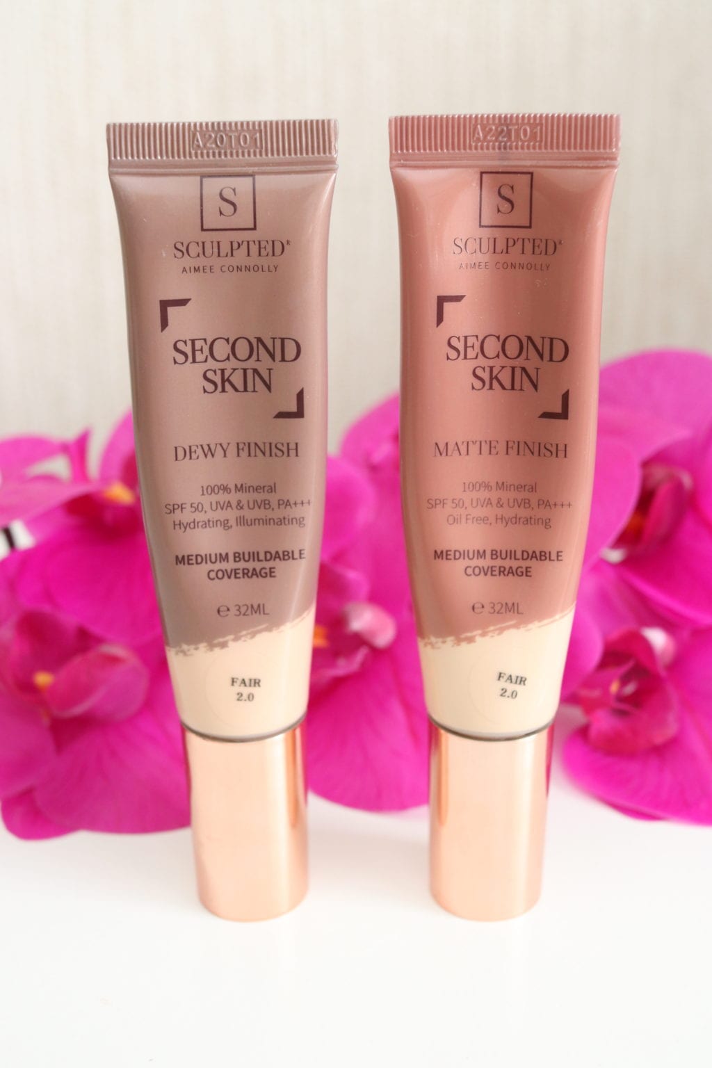 Sculpted Second Skin Dewy Finish vs Matte Finish review
