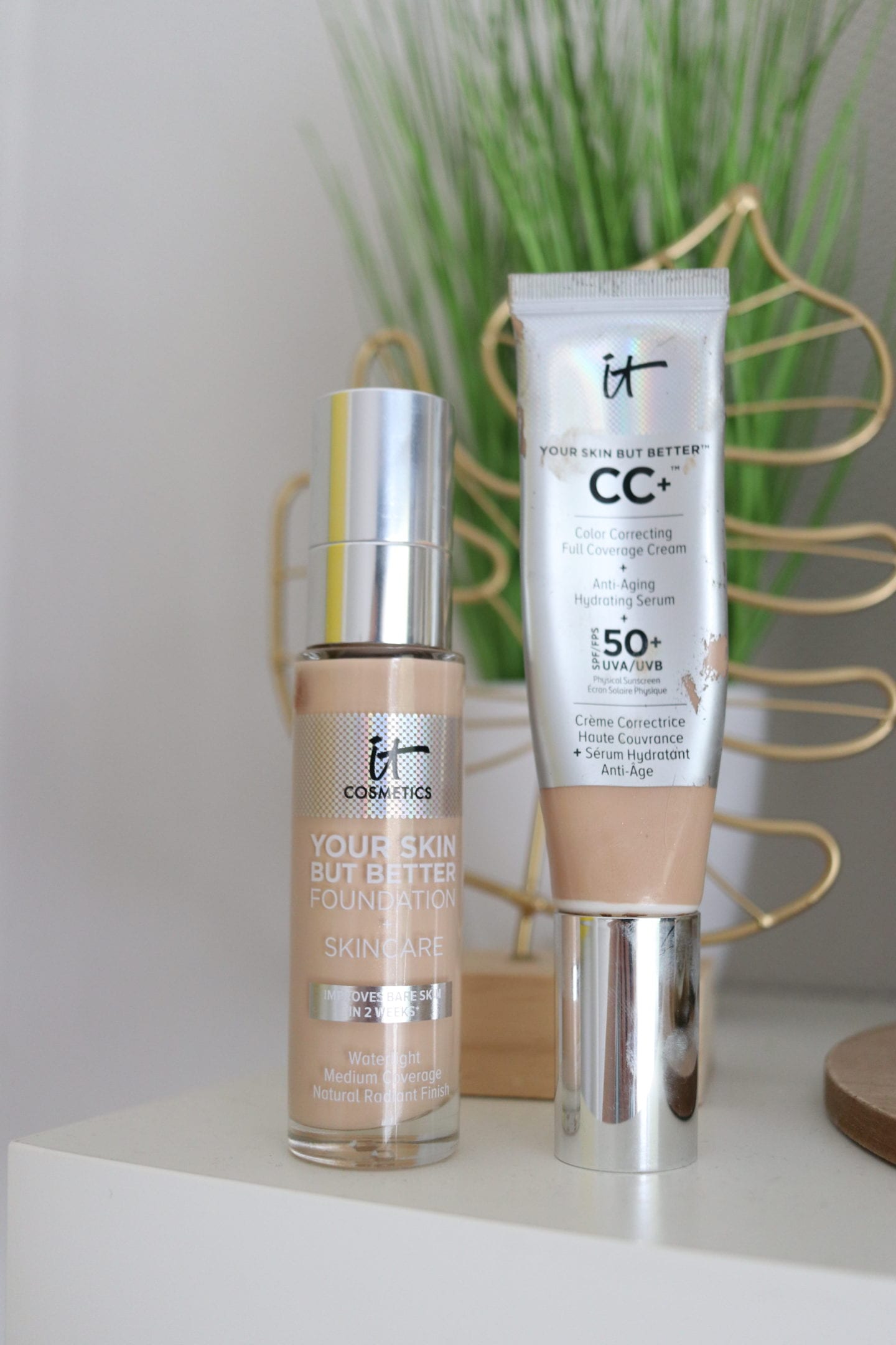 IT Cosmetics Your Skin But Better Foundation vs It Cosmetics Your Skin But Better CC Cream