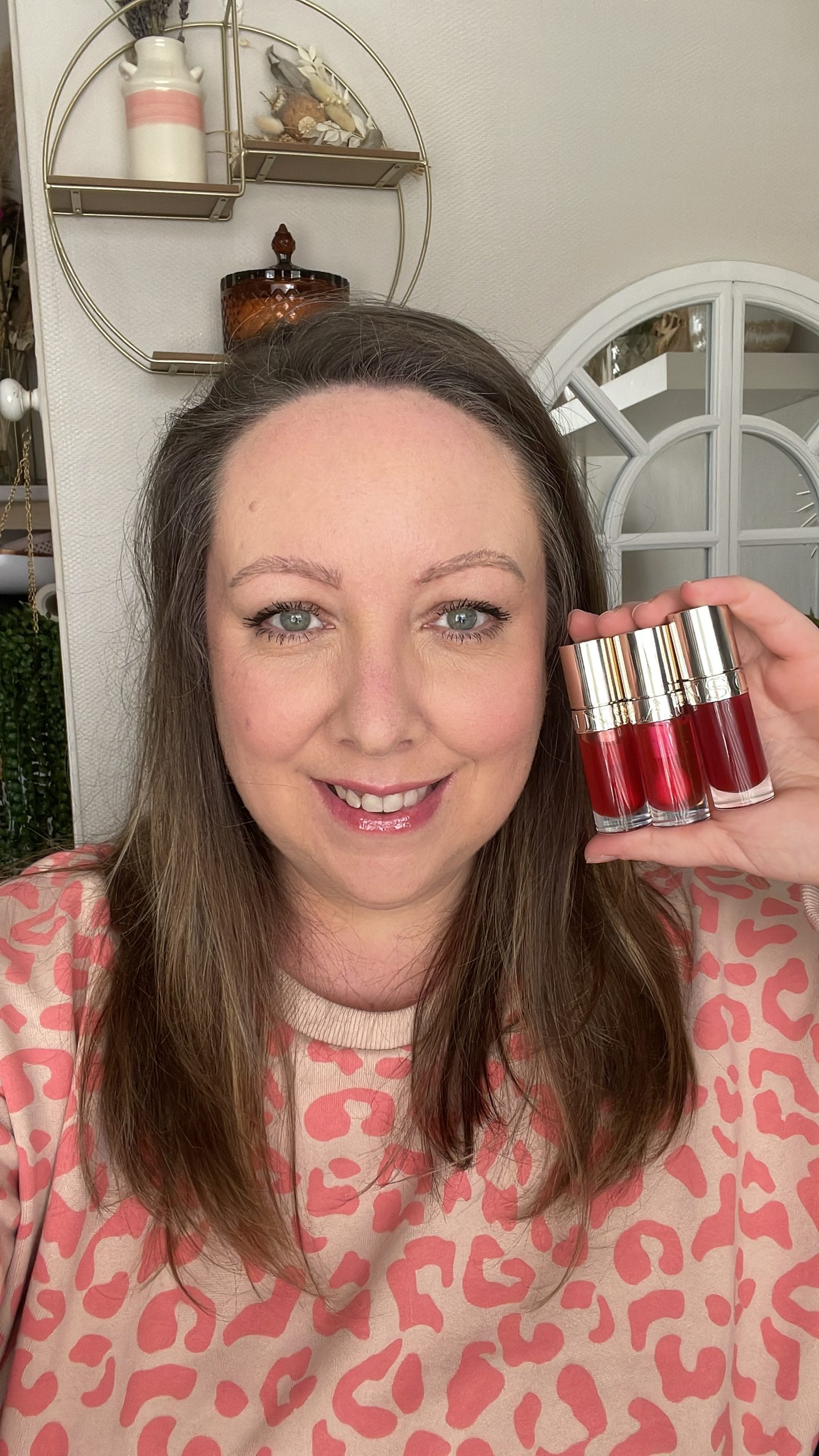 Clarins Lip Comfort Oil Shimmer 04 Intense Pink Lady